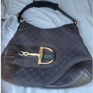 Authentic Gucci Hobo Hasler with horsebit accent